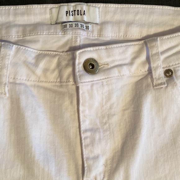 Pistola Jennifer Oslo White High Waisted Skinny Jeans - Picture 5 of 14
